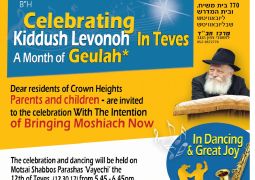 במינוס 12 מעלות: קידוש לבנה ב770